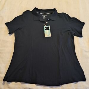 Riders by Lee women's size XL Navy blue polo shirt, New